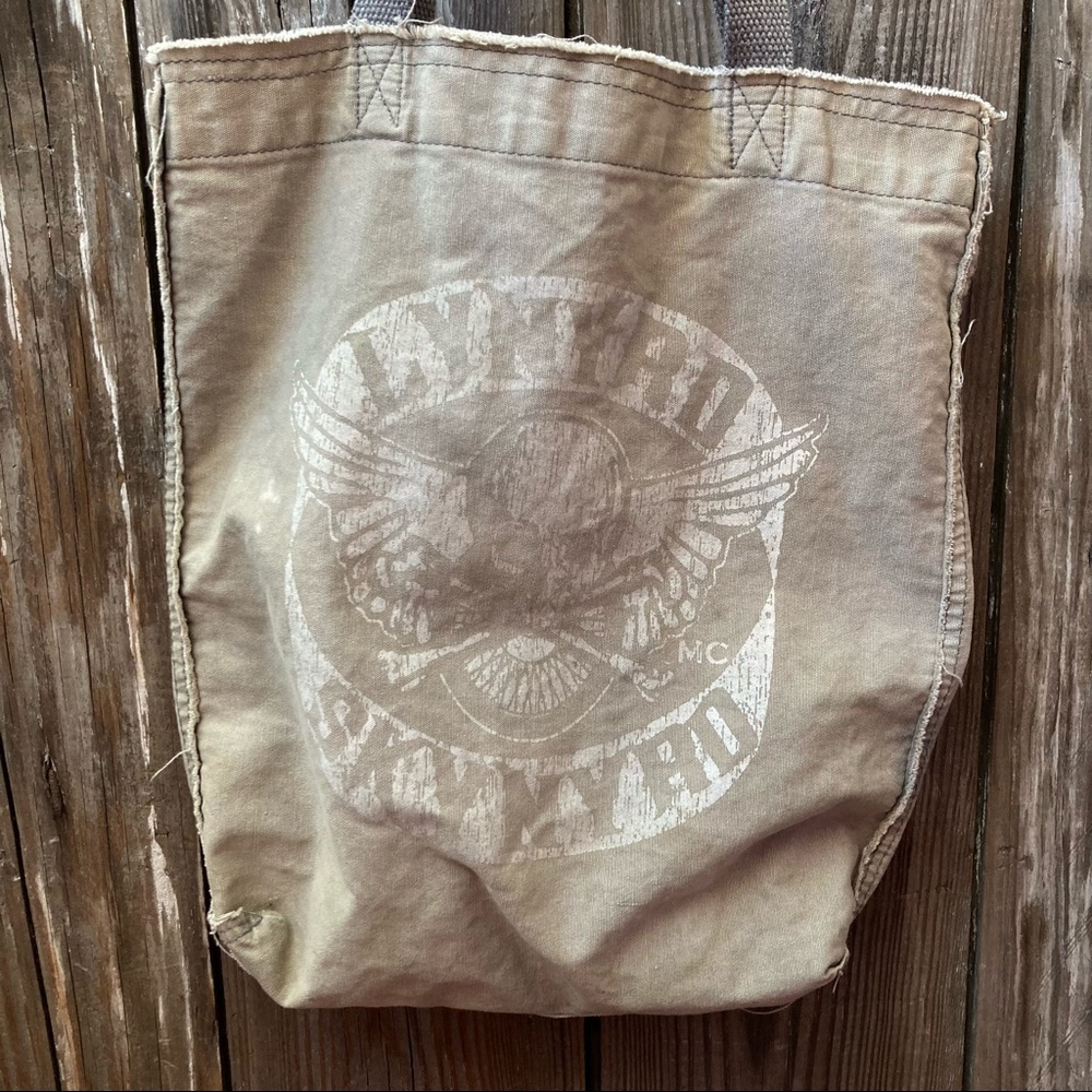 Distressed Lynyrd Skynyrd Tote